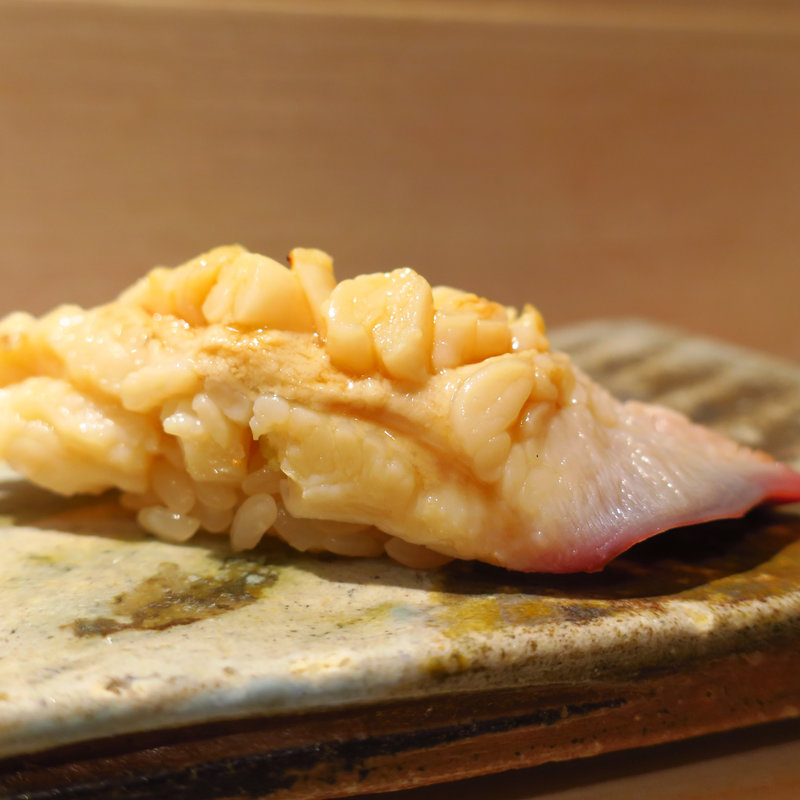 ホッキ炙り
