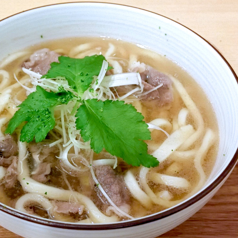 肉うどん(太閤うどん （たいこううどん）)