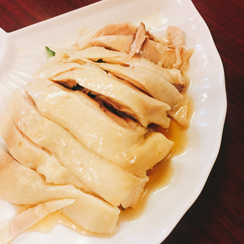 鶏肉の紹興酒漬け(馬さんの店 龍仙)