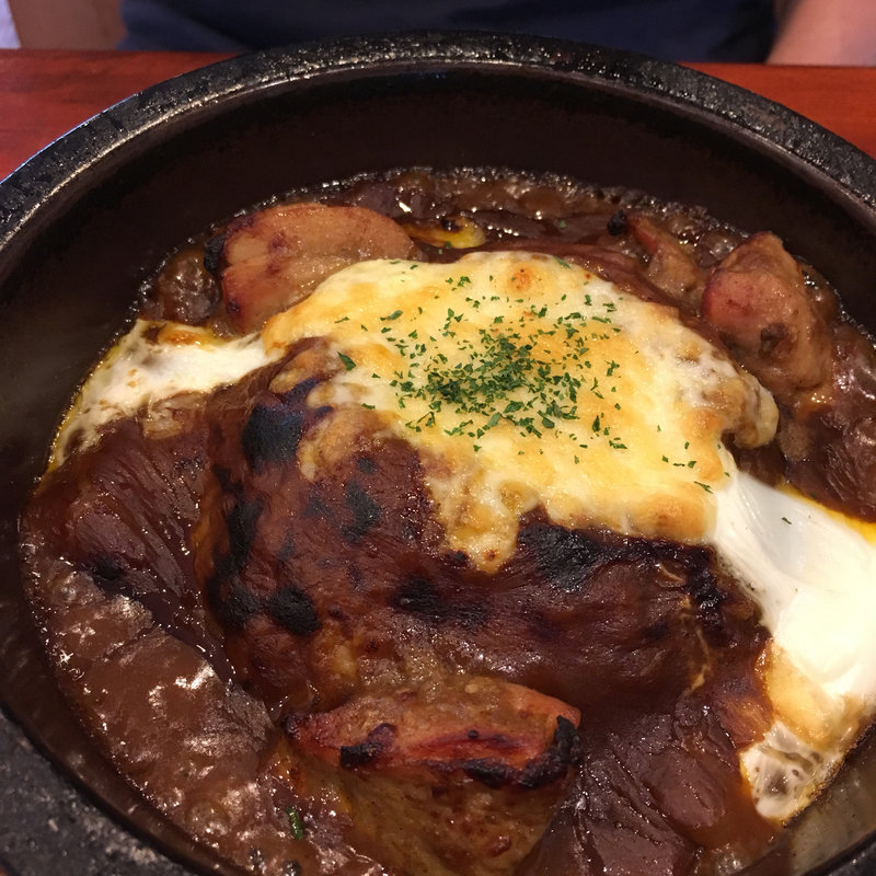 焼きチキンカレー(伽哩本舗)