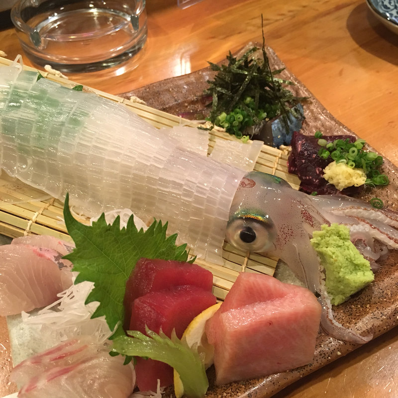 刺身おまかせ盛り合わせ(博多 一本〆 （ハカタ イッポンジメ）)