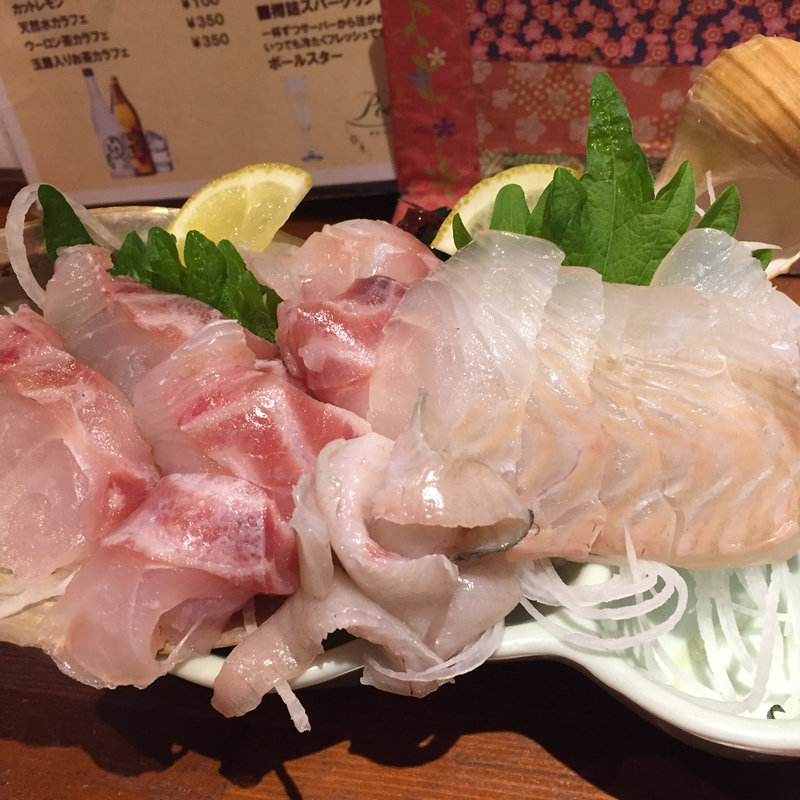 白身2種盛り(酔鱗 )