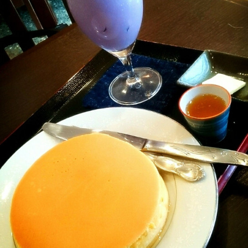 ホットケーキと飲み物のセット(甘味処 華樓 )