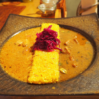 チキンカレーとの2種盛り(ピワン （piwang）)