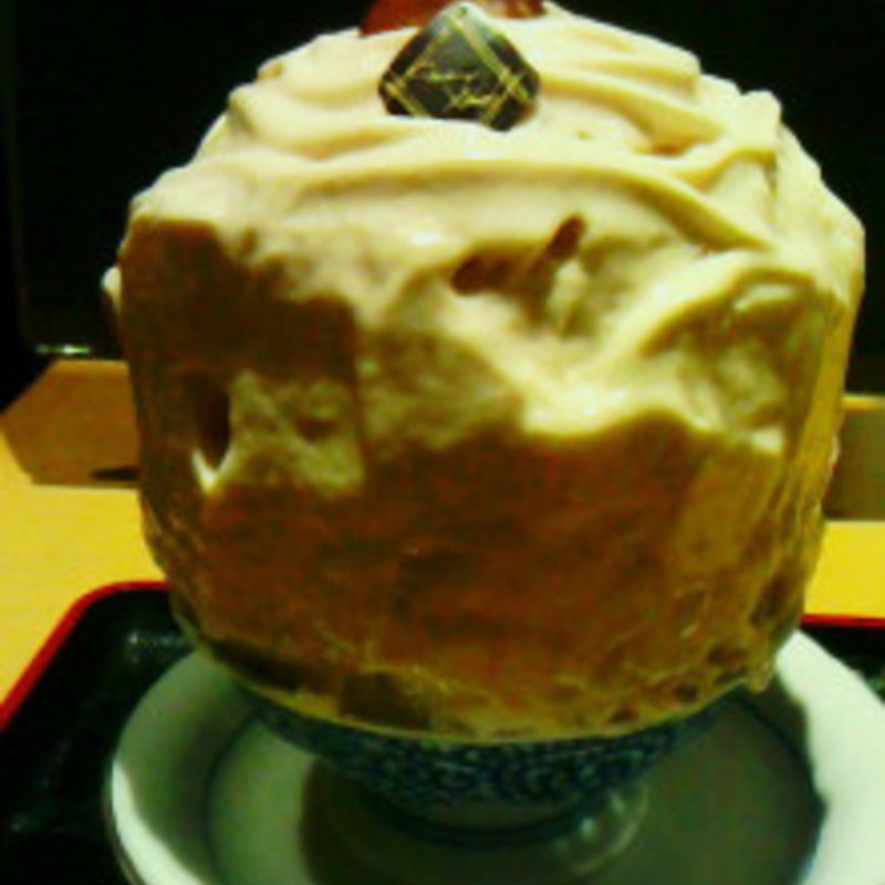 焼き栗氷(しもきた茶苑 大山)