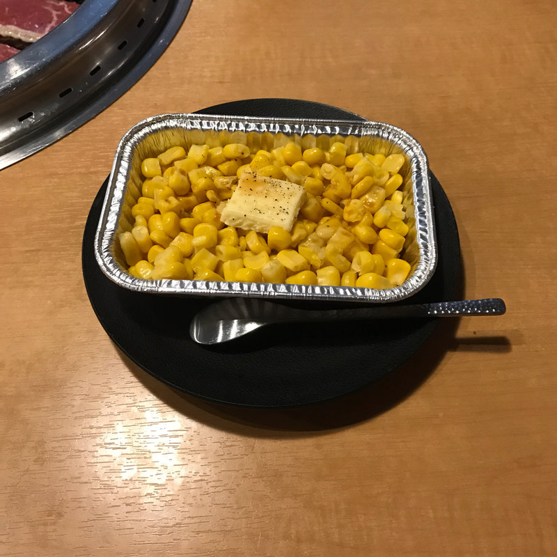 焦がし醤油のコーンバター(焼肉きんぐ 鹿児島宇宿店 )