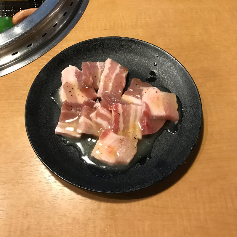 厚切り豚バラ【塩】（2人前）(焼肉きんぐ 鹿児島宇宿店 )