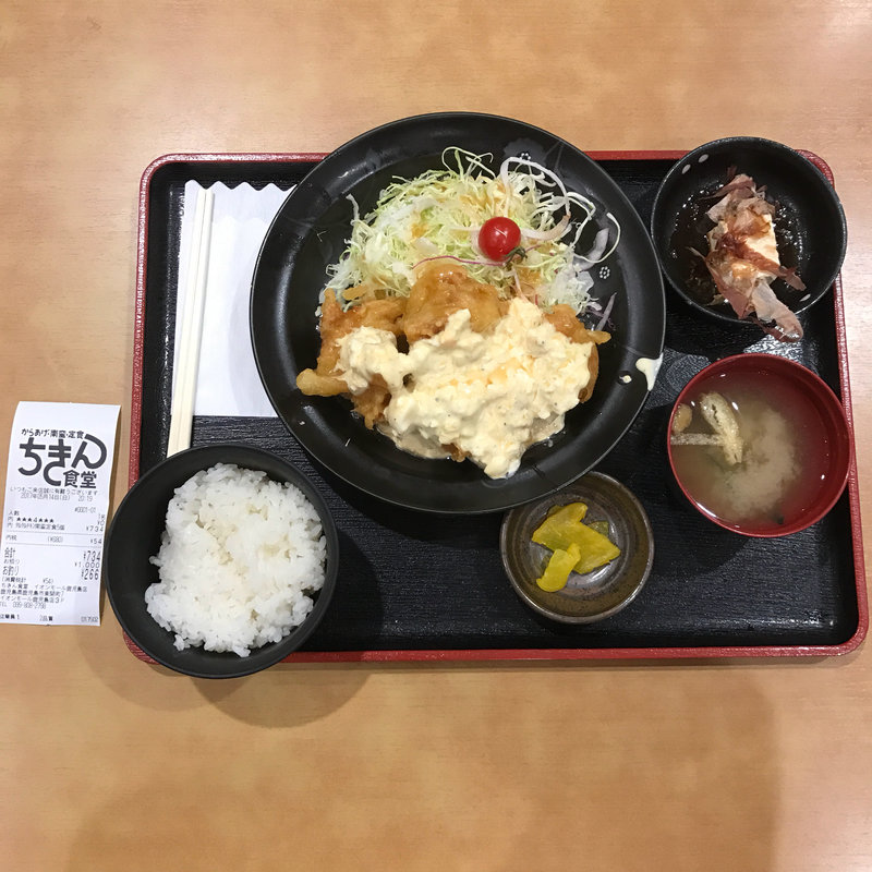 タルタルチキン南蛮定食（タルタルチキン南蛮5個）(ちきん食堂 イオンモール鹿児島店)