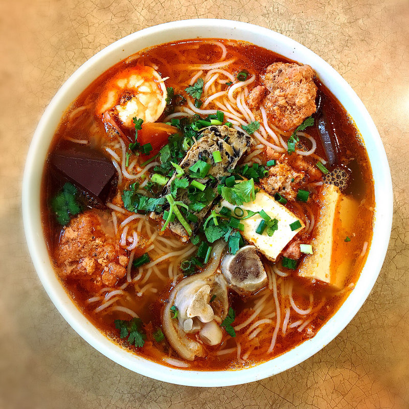CRAB NOODLESOUP BUN RIEU(Kim An Vietnamese Restaurant)