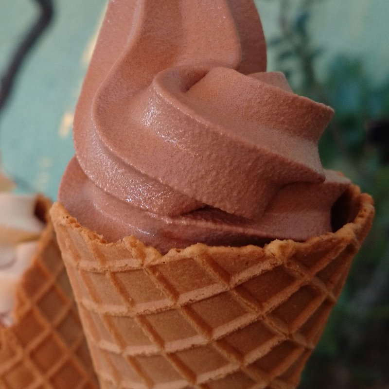 森のソフトクリーム チョコレート(カフェ麦わらぼうし （カフェムギワラボウシ）)