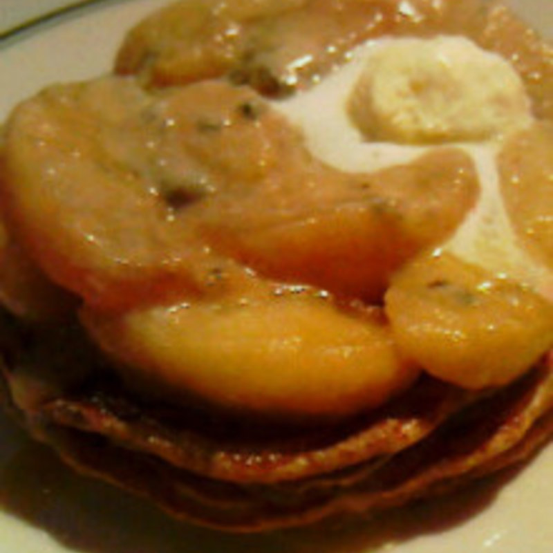 りんごとゴルゴンゾーラのパンケーキ(THE SMILE ルミネエスト新宿店)