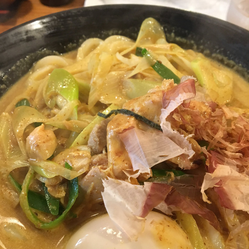 鳥南蛮カレーうどん(千駄木うどん 汐満 )
