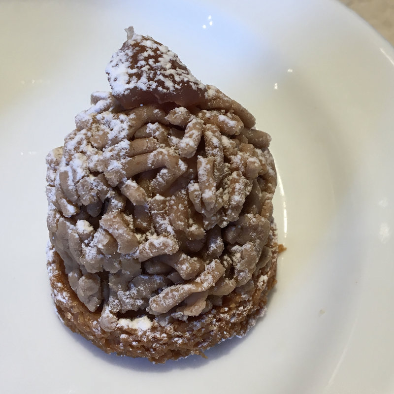 タルト・モンブラン(サロン ベイク アンド ティー NEWoMan新宿)