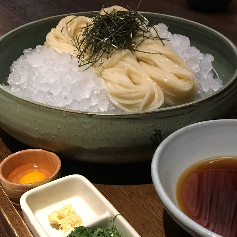 ざるのおうどん(つるとんたん UDON NOODLE Brasserie銀座)