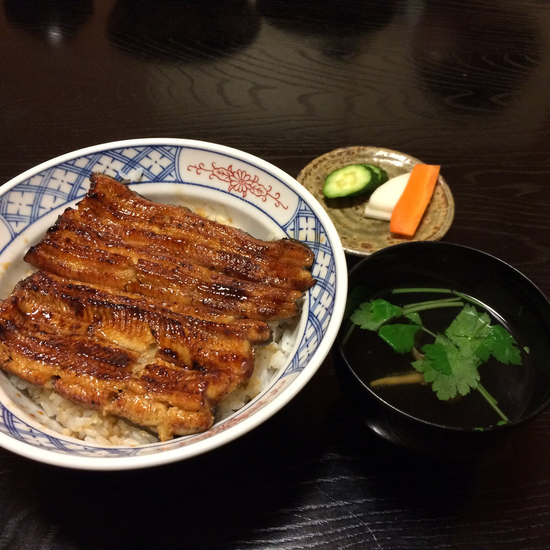 鰻丼(田傳 （たでん）)