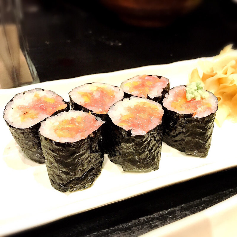 とろたく巻き(SUSHI IZAKAYA DINING 心-shinn-)
