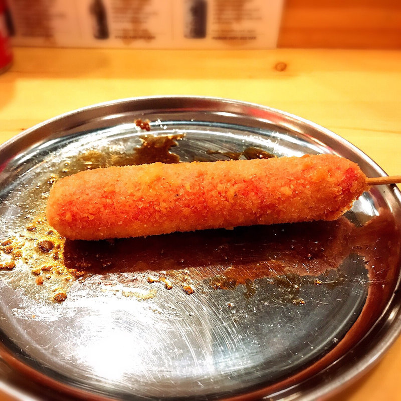 赤ウインナー(Kushi-Katsu Izakaya Fujiyama Texas Hawaii )