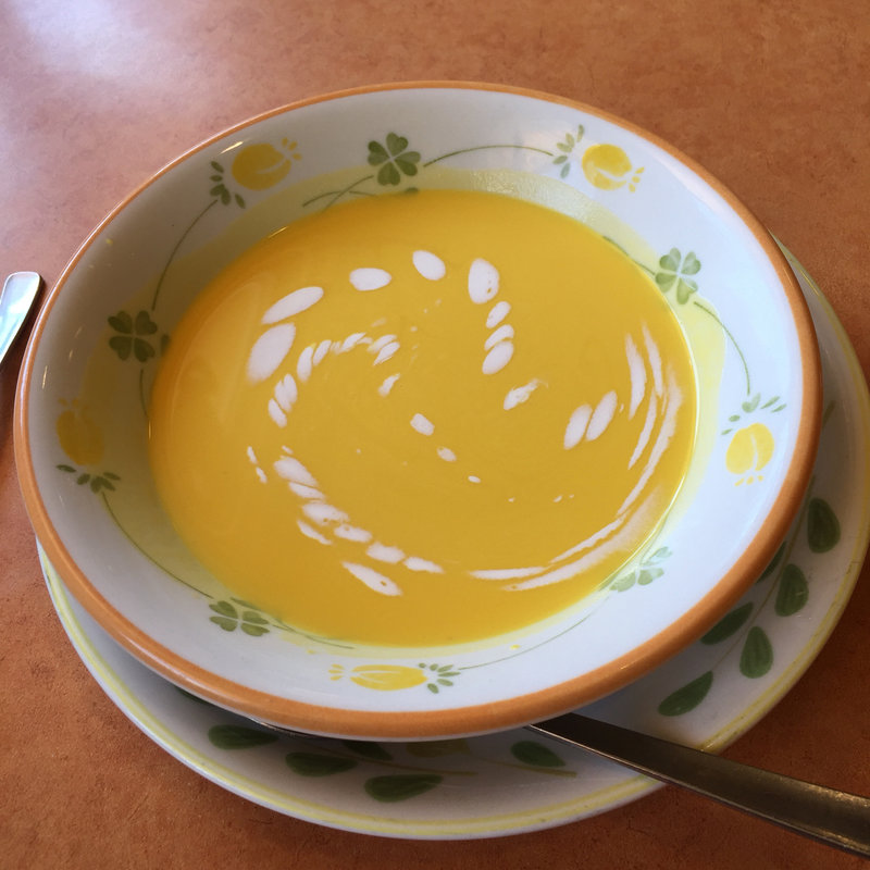 冷たいパンプキンスープ(サイゼリヤ 京都一乗寺 )