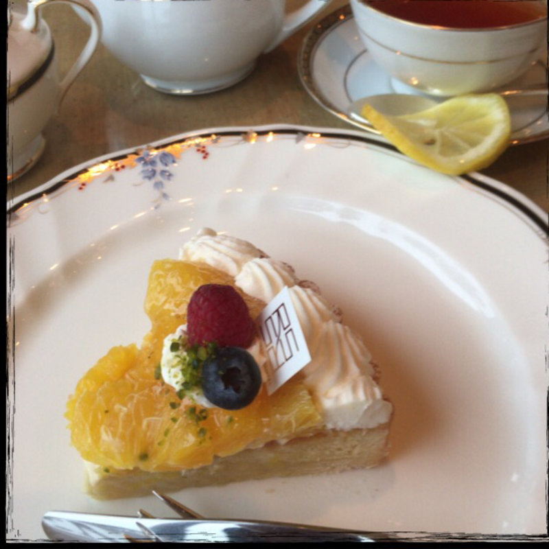 オレンジのタルト(沼津リバーサイドホテルriver view)