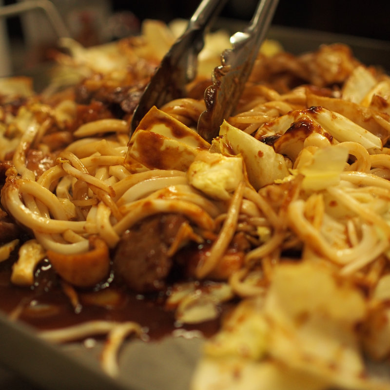 鉄板味噌焼き(かしみん焼き)(新長田食堂)