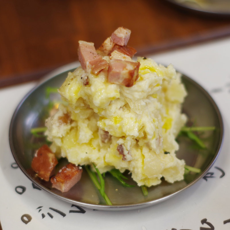 ポテトサラダ(スタミナ焼肉まるまさ)