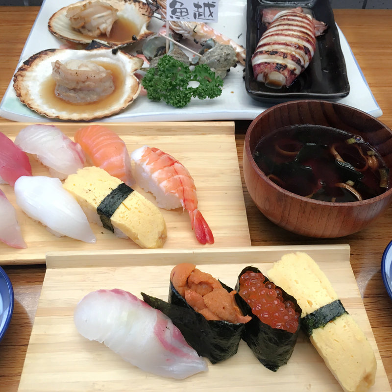 海鮮焼き(道の駅舞鶴港とれとれセンター )