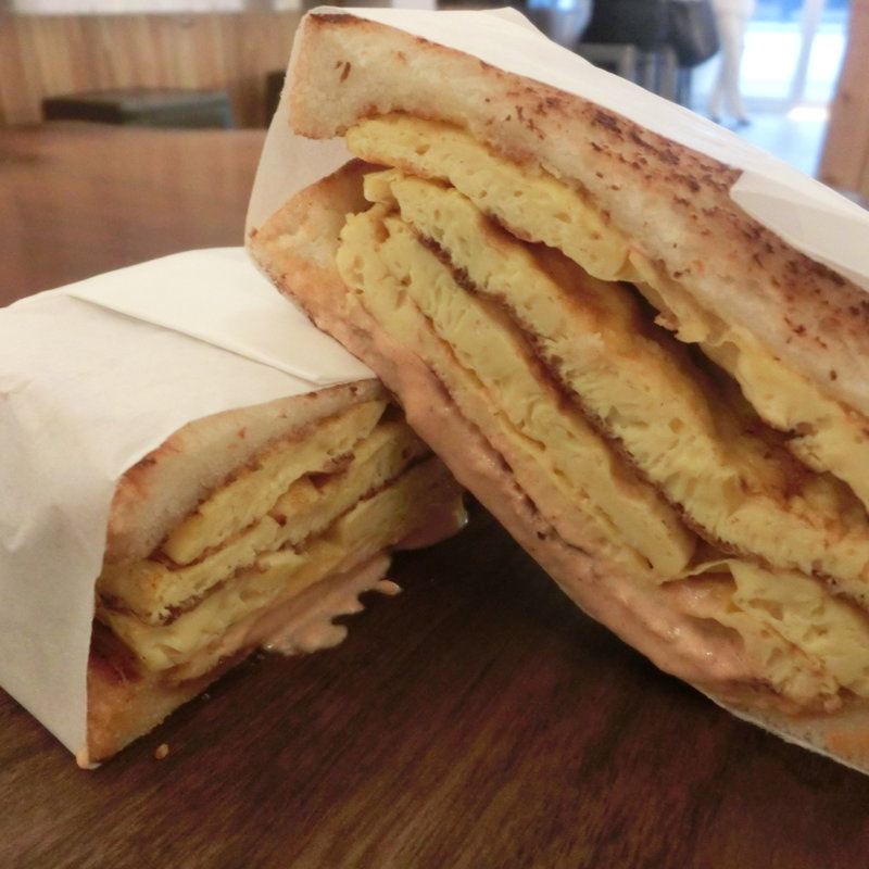 ミルフィーユたまご(トーストサンドイッチバンブー)