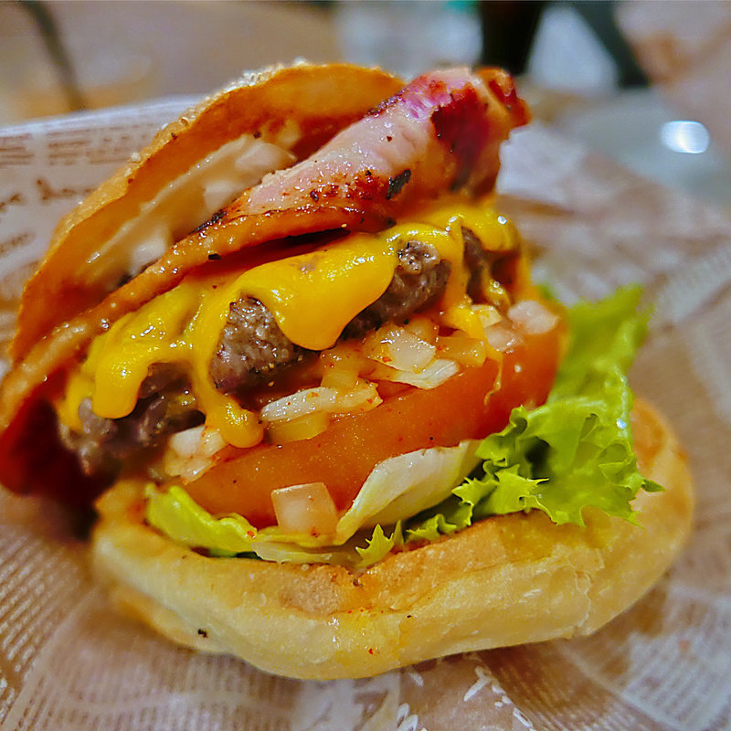 バリネスベーコンチーズ(Jack37Burger （ジャックサンナナバーガー）)