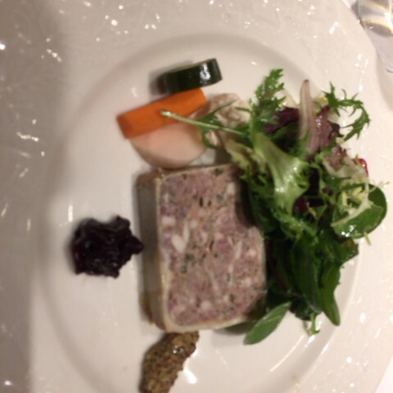 北海道オホーツクホークの自家製パテの盛り合わせ(かえりやま)