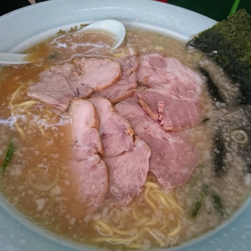 チャーシューメン ＋ 中盛(ラーメンショップ椿 河内店)