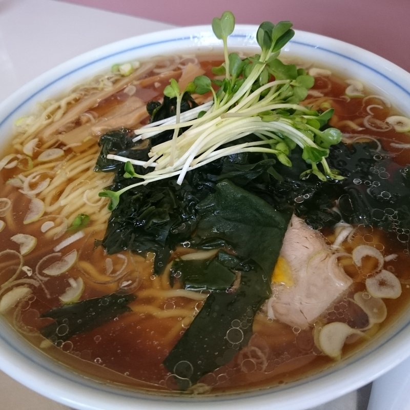 わかめラーメン(ラーメンハウス中島)