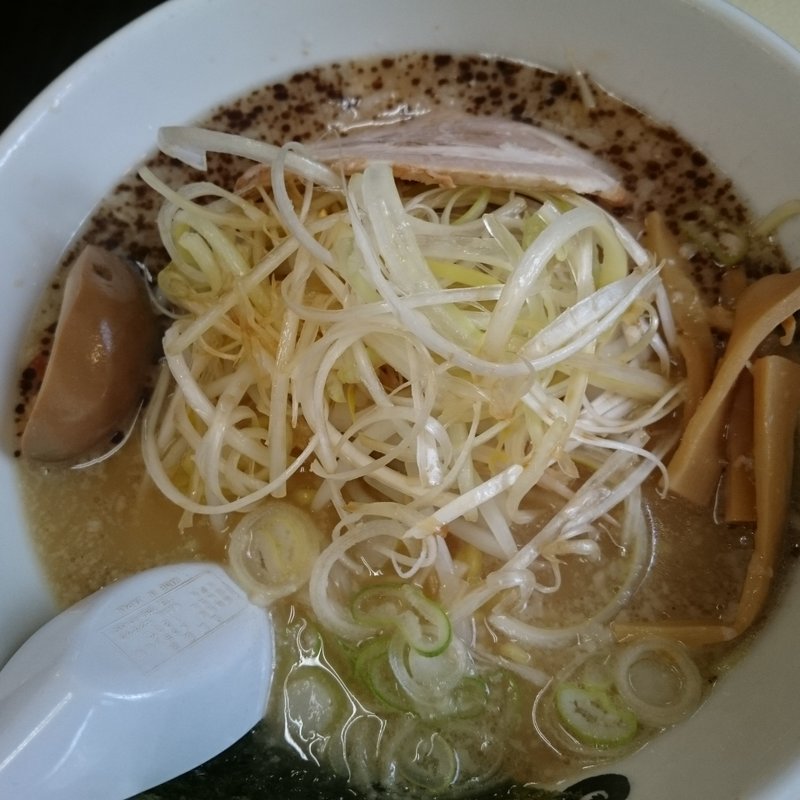 白ネギ ラーメン （ 並 ） アブラ少なめ(めん吉 新松戸店)