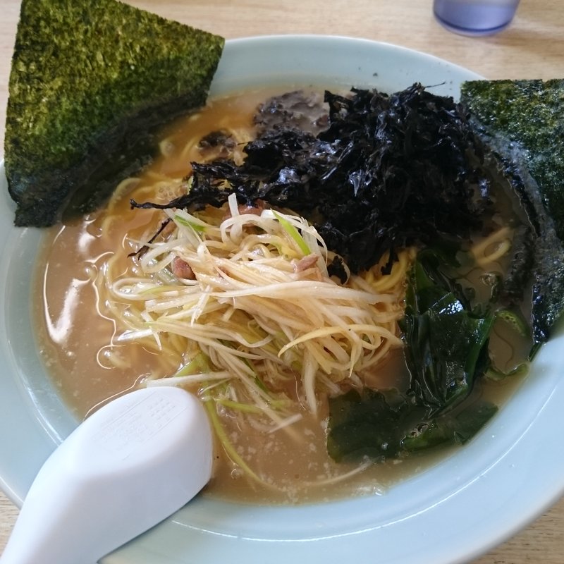 ネギラーメン ＋ 岩のり(ラーメンショップ 前ヶ崎店  )