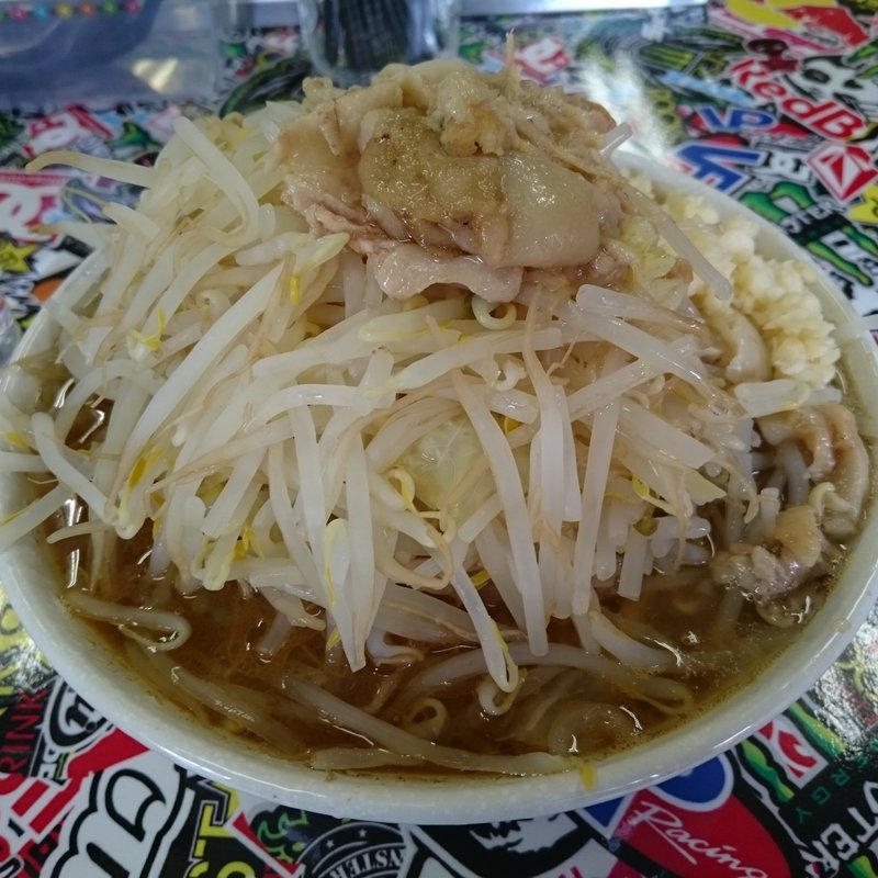 小ラーメン ＋ 全増し(五朗笑店)