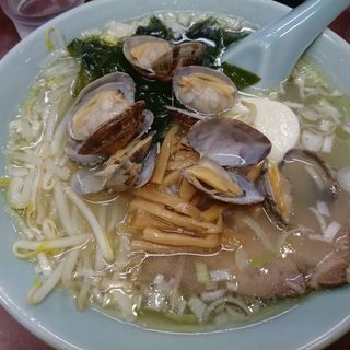 あさりラーメン ・ 塩 （ 細麺 ） (ラーメン屋 江戸川台店 )