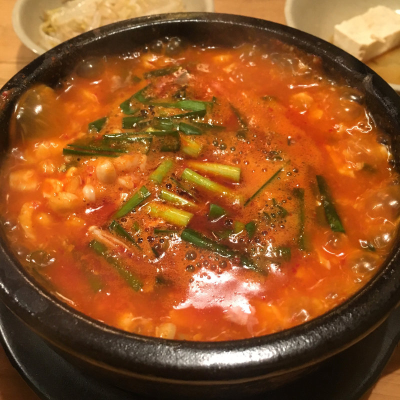 スンドゥブランチ(民俗酒家 農楽)