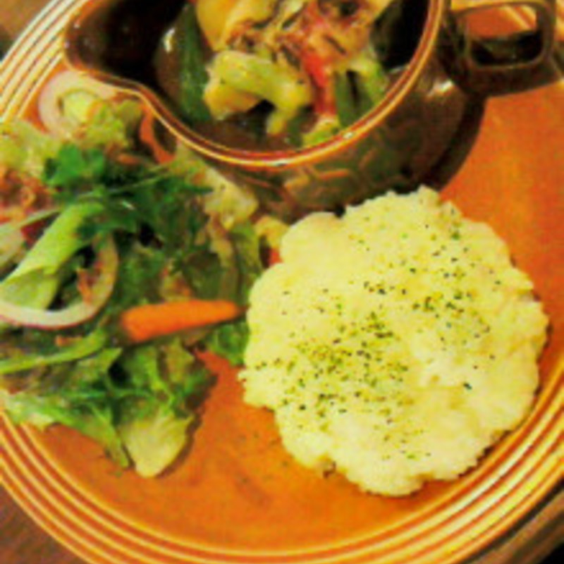 こんがりチーズと茄子の焼きカレーライス (cafe Cherish （カフェ チェリッシュ）)