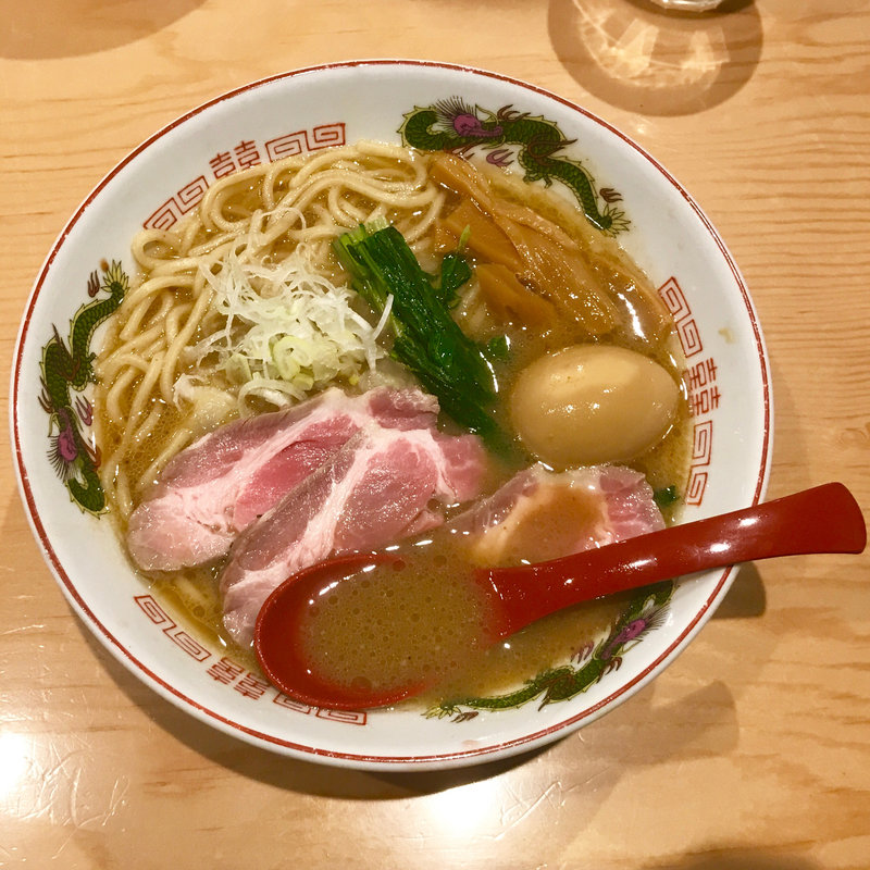 特製濃厚魚介とんこつラーメン（太麺）(つけめん 蔵木 )