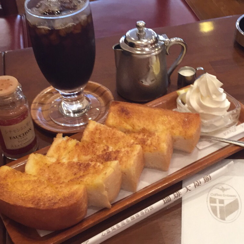 シナモントースト(珈琲大使館人形町店)