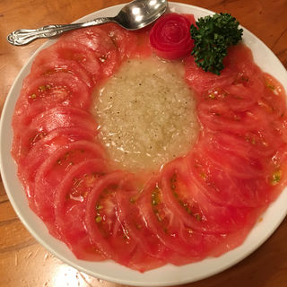 トマトサラダ(鶏繁 総本店)