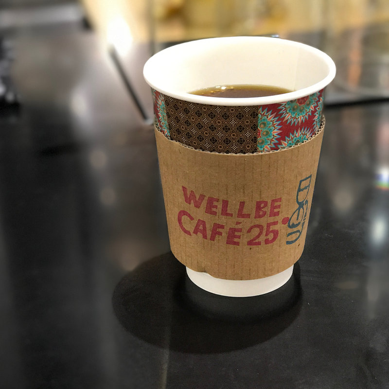 コーヒー(ガテマラ)(Wellbe CAFE 25°)