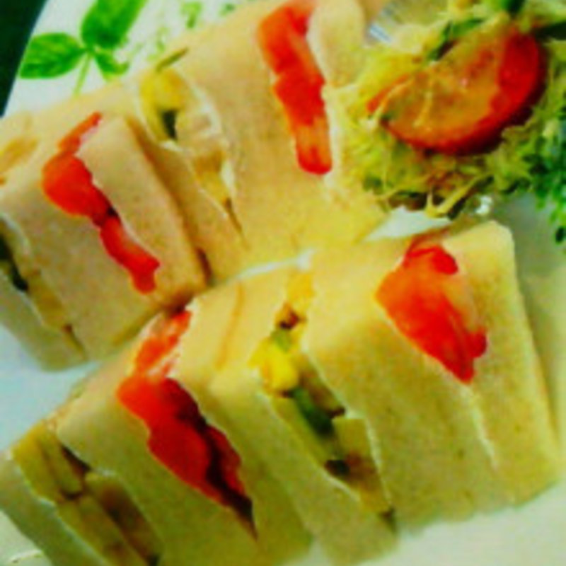 フルーツサンド(フルーツショップ カンノ/Cafe ストロベリーフィールズ)