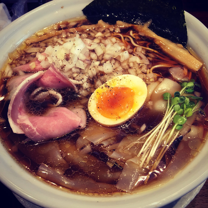 至極のワンタン麺(NOODLE CAFE SAMURAI)