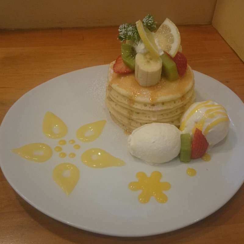 ココレモンのパンケーキ(パンケーキママカフェ VoiVoi （ヴォイヴォイ）)