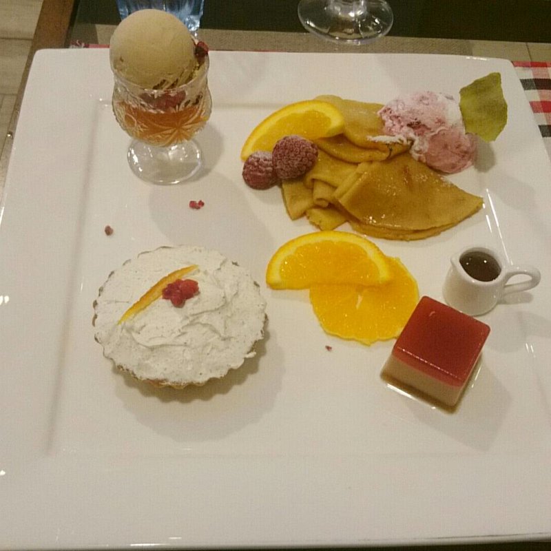 ラズベリーとオレンジのおやつ(8jours)