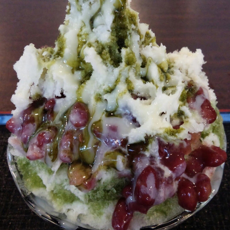 かき氷 宇治金時(ふもとや 登山口店 )