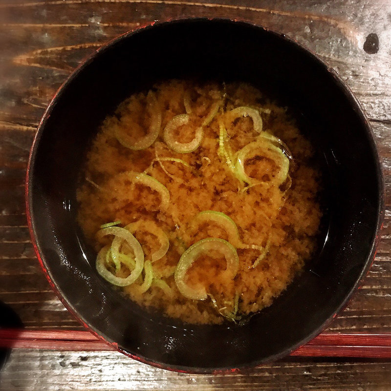 しじみ汁(炉端の佐藤 中目黒本店)