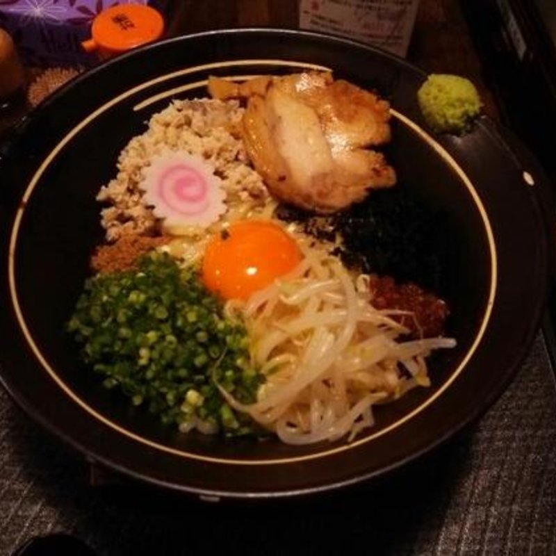 極 海老辛釜玉ラーメン(釜玉屋 )