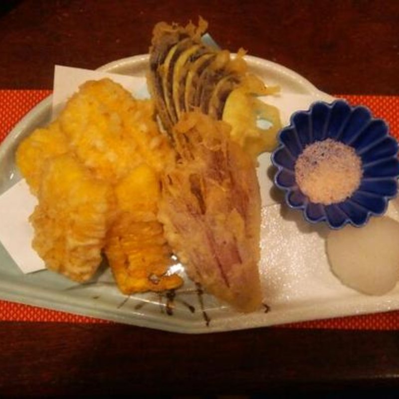 夏野菜天ぷら盛合せ(だるま亭 )