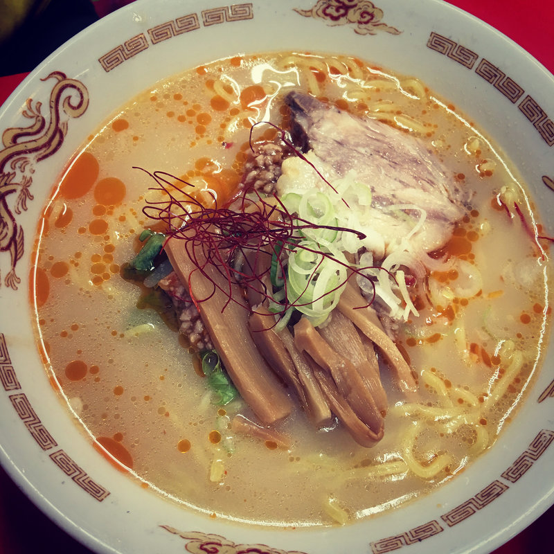 スタミナラーメン(龍虎)